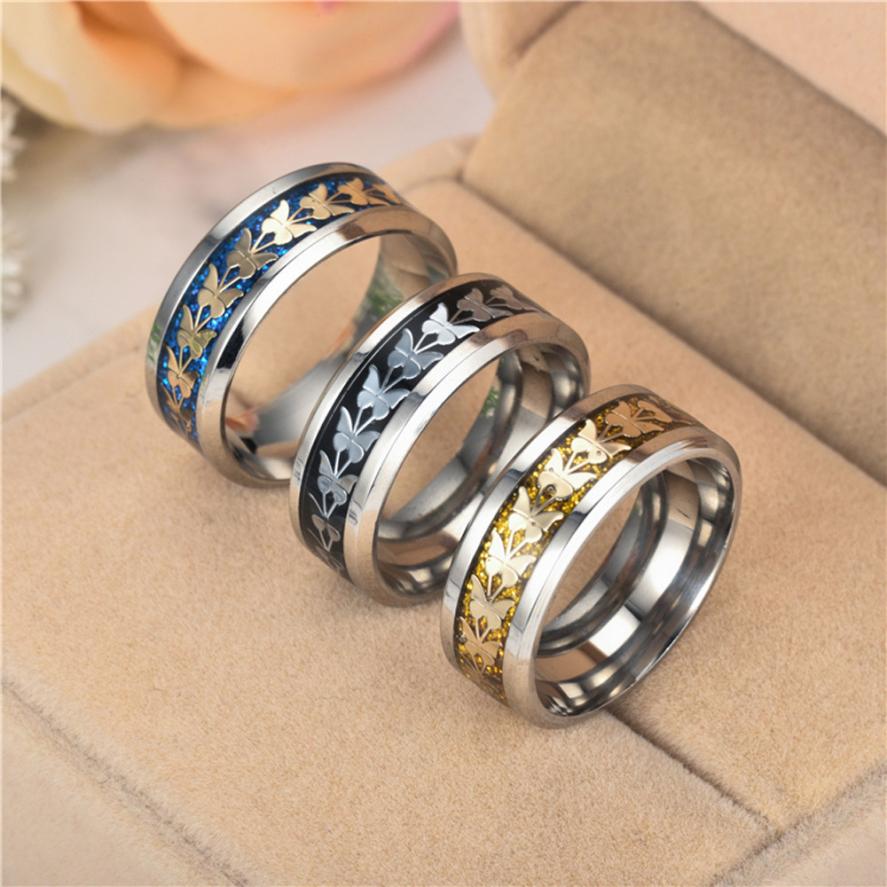Butterfly ring 3 colors